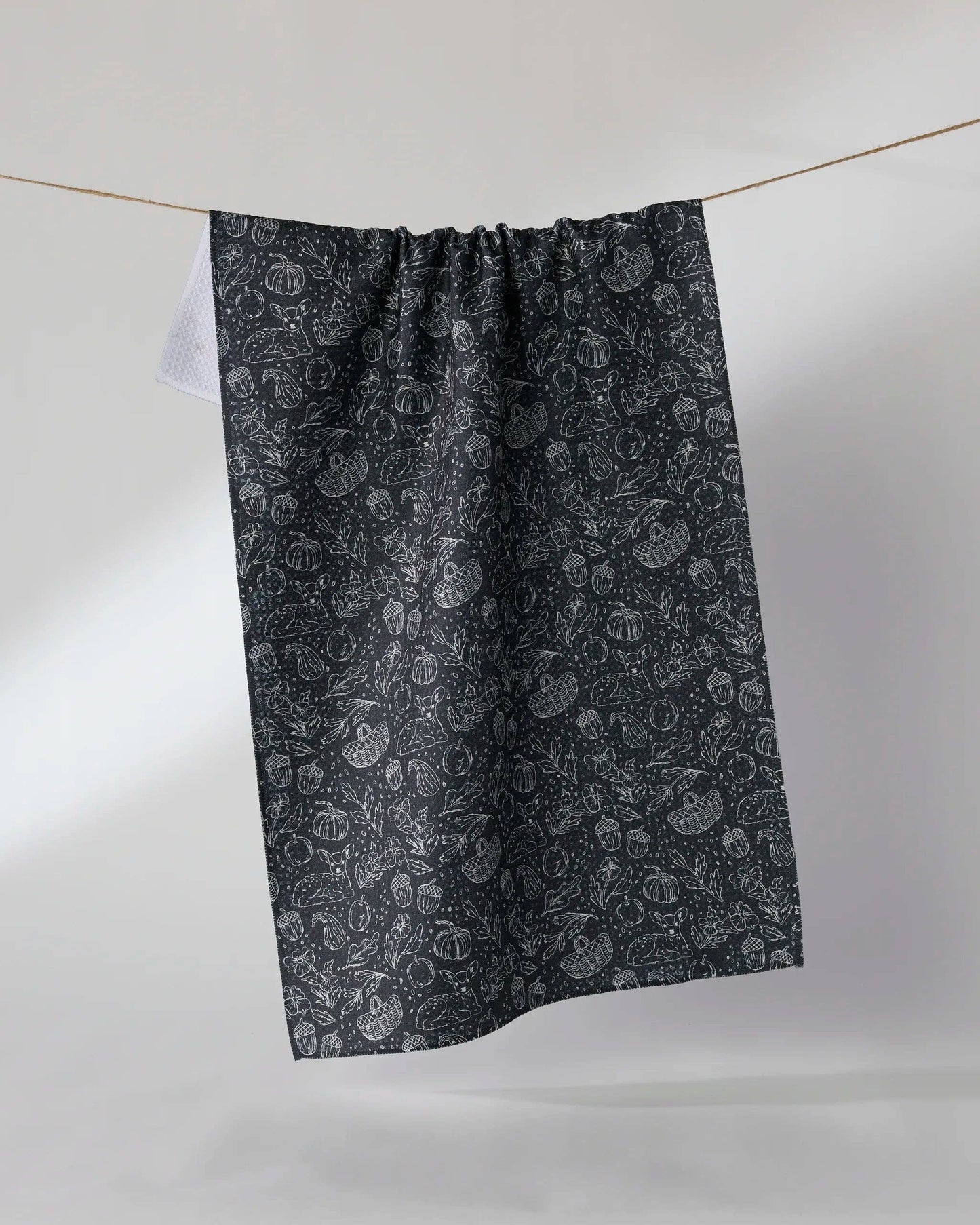 Cozy Flora Tea Towel (Various Colors) | Geometry