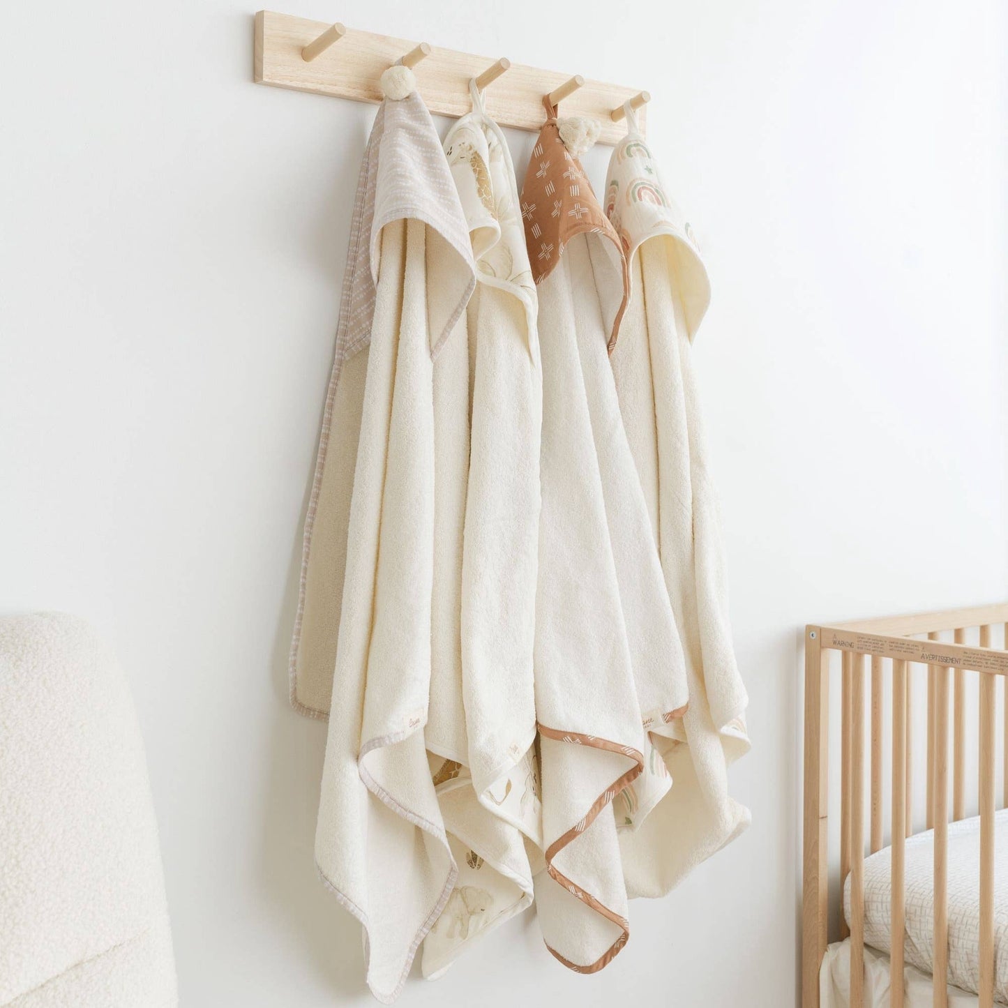 Cove Baby Hooded Towel | Crane Baby