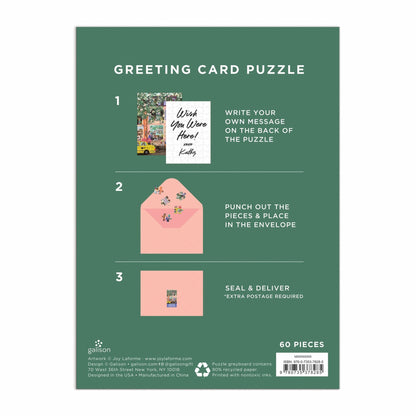 Joy Laforme Spring Street Puzzle Card | Galison