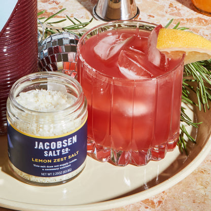 Lemon Zest Salt - Infused Sea Salt | Jacobsen Salt Co.