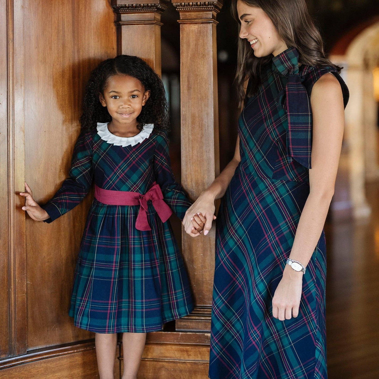 Organic Pleated Collar Party Dress | Hope & Henry
