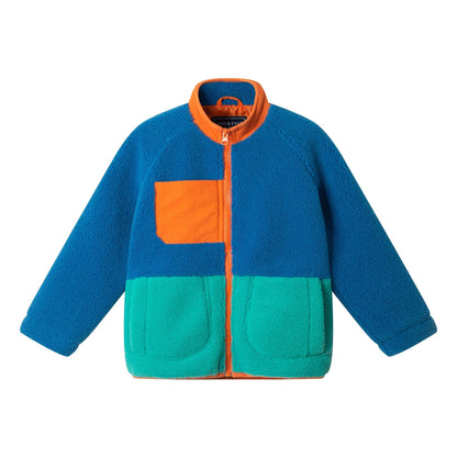Color-Block Sherpa Jacket | Andy & Evan