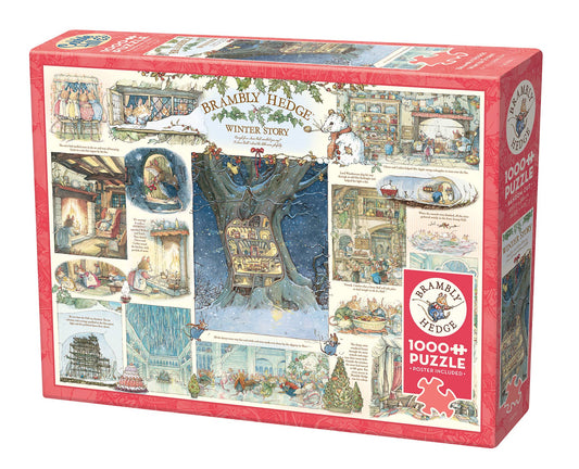 Brambly Hedge Winter Story - 1000pc Puzzle | Cobble Hill Puzzles