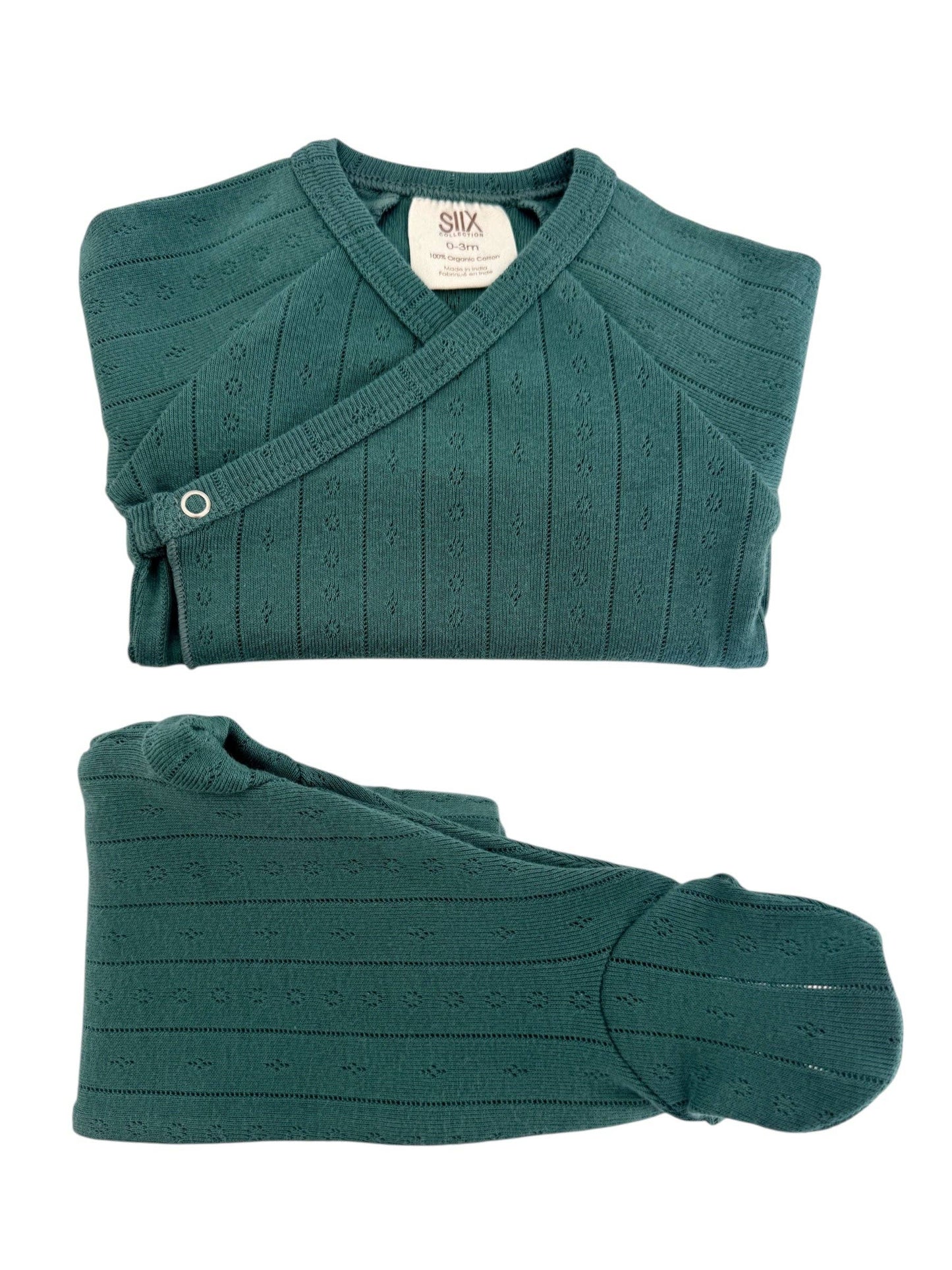 Pine Organic Pointelle Set | Siix Collection