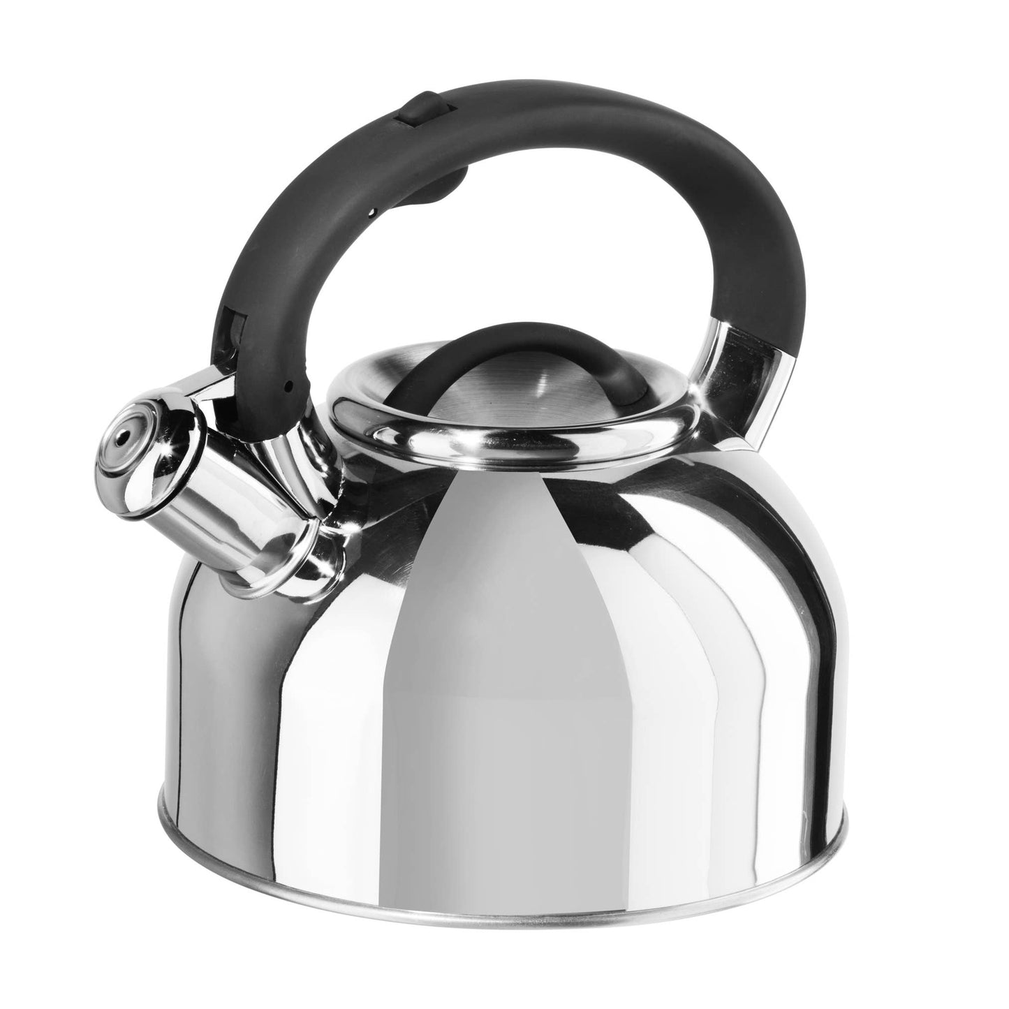 Stainless Steel Whistling Tea Kettle (1.9 lt, 64 oz) | Oggi