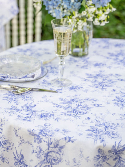Rosalind Periwinkle Tablecloth | April Cornell