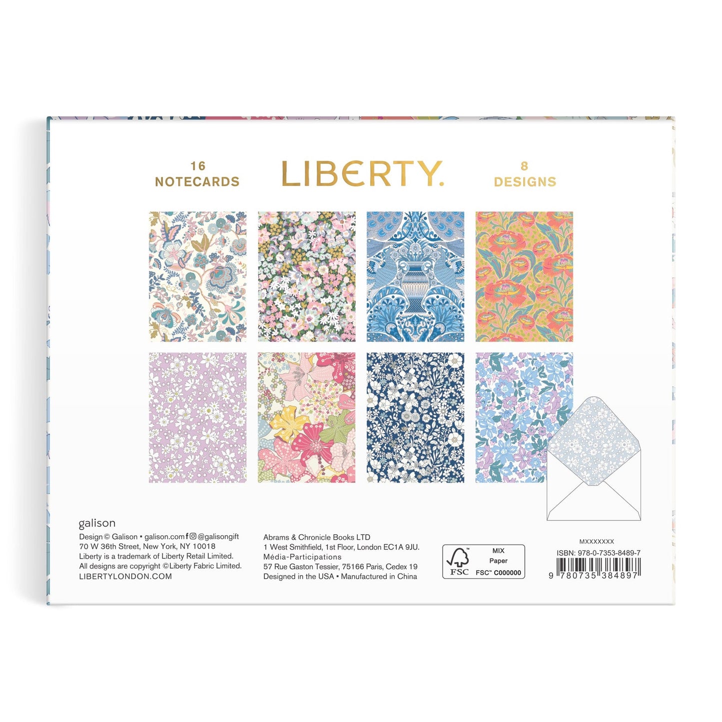 Floral Greeting Card Assortment Vol. 2 | Liberty of London
