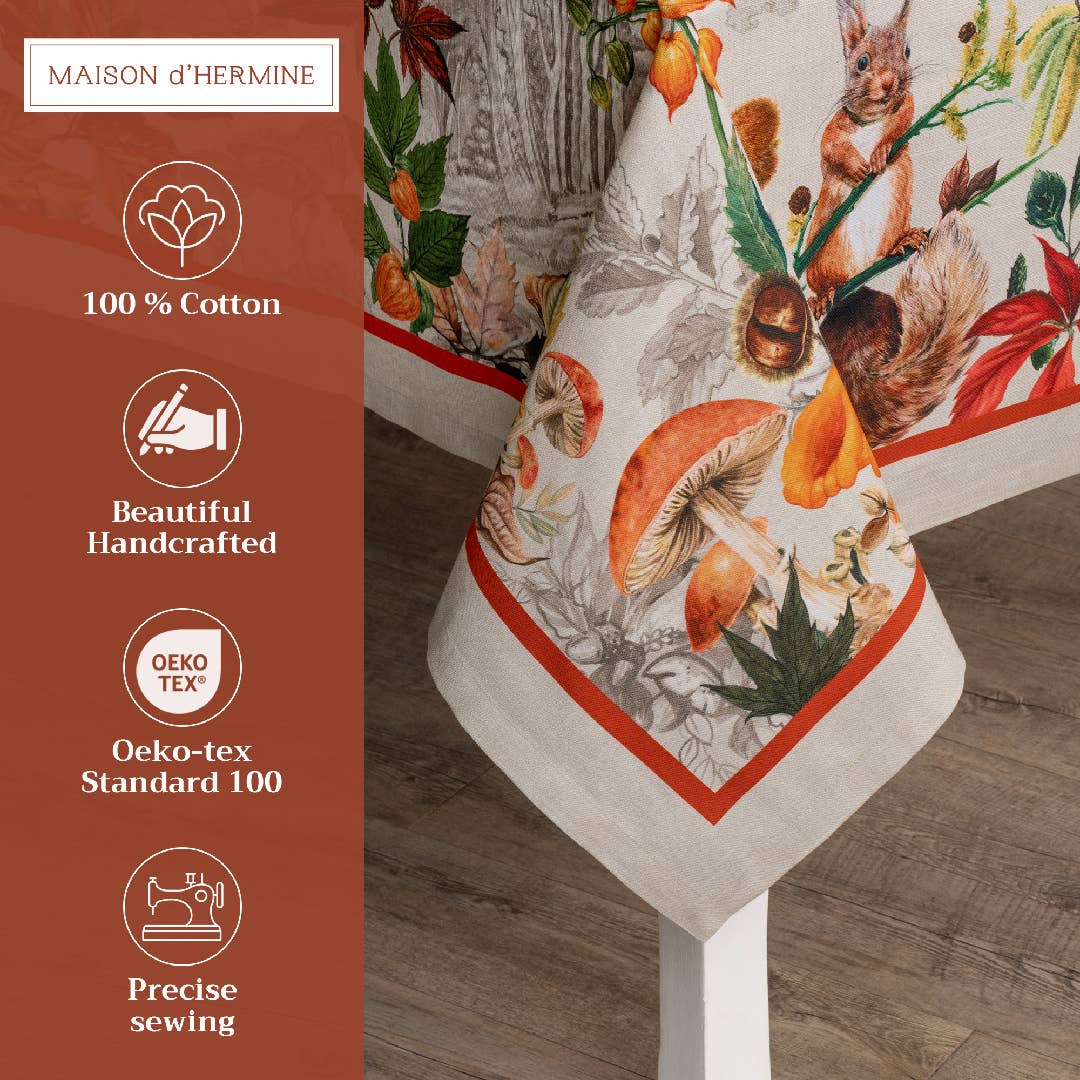 Recolte Cotton Tablecloth (Various Sizes) | Maison d'Hermine