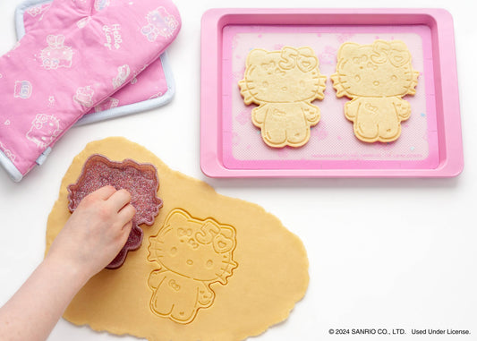 Hello Kitty® 50th Anniversary Cookie Stamp and Cutter | Handstand Kitchen