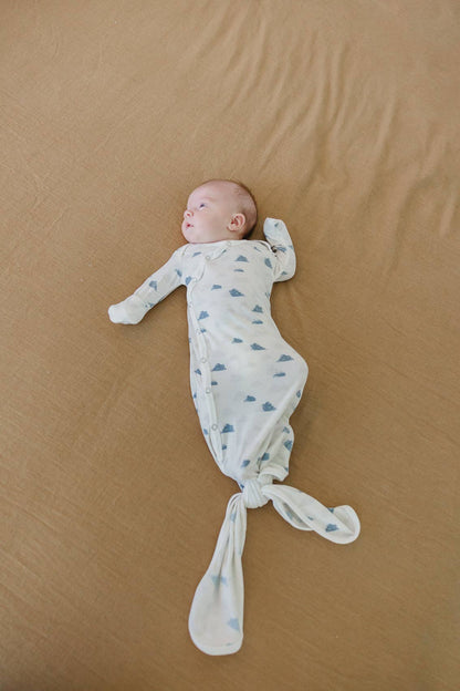 Dream Newborn Knotted Gown | Copper Pearl