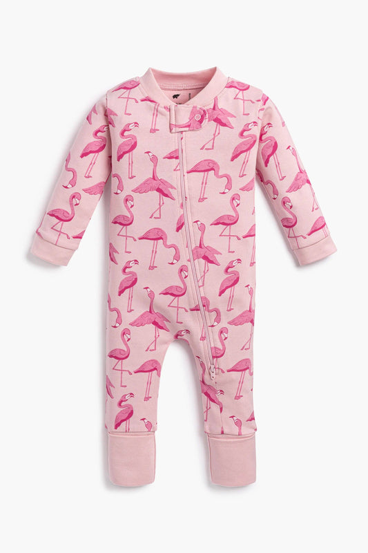 Pink Flamingo Romper | Monica + Andy
