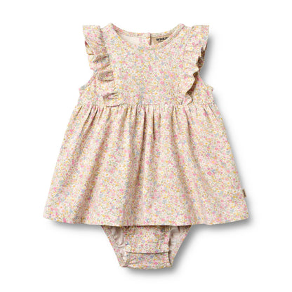 Blush Flower Meadow Vianna Dress | Wheat