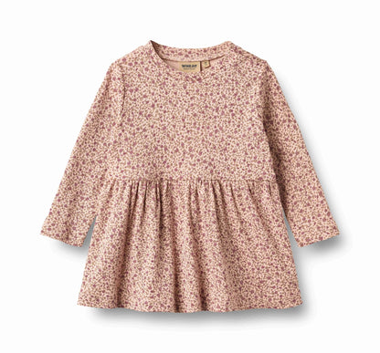 Sessa Dime Rose Floral Dress | Wheat