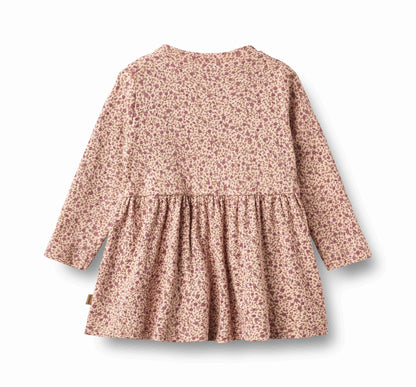 Sessa Dime Rose Floral Dress | Wheat