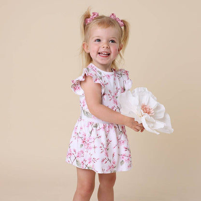 Cherry Blossom Organic Dress | Snuggle Hunny