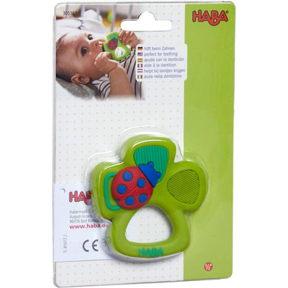 Shamrock Silicone Baby Teether | HABA