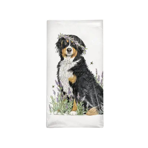 Lavender Bernese Towel | Mary Lake-Thompson