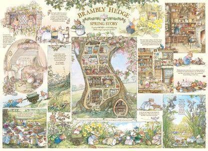 Brambly Hedge Spring Story - 1000pc Puzzle | Cobble Hill Puzzles