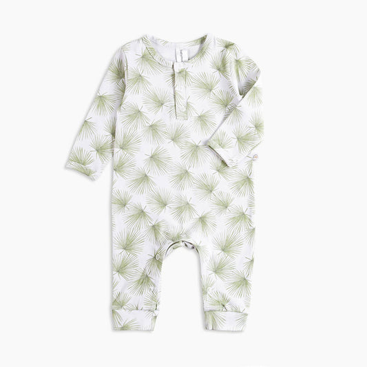 Green Palms Organic Jumpsuit | Babymood Norway