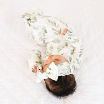Fern Newborn Knotted Gown | Copper Pearl