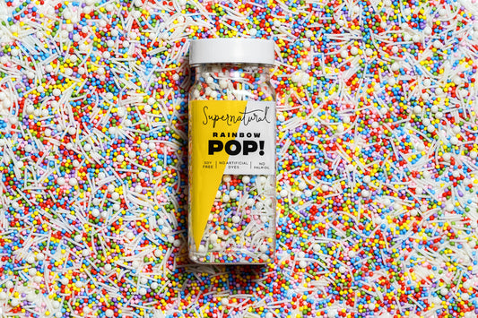 Dye-Free Rainbow Pop! Nonpareil Sprinkles | Supernatural