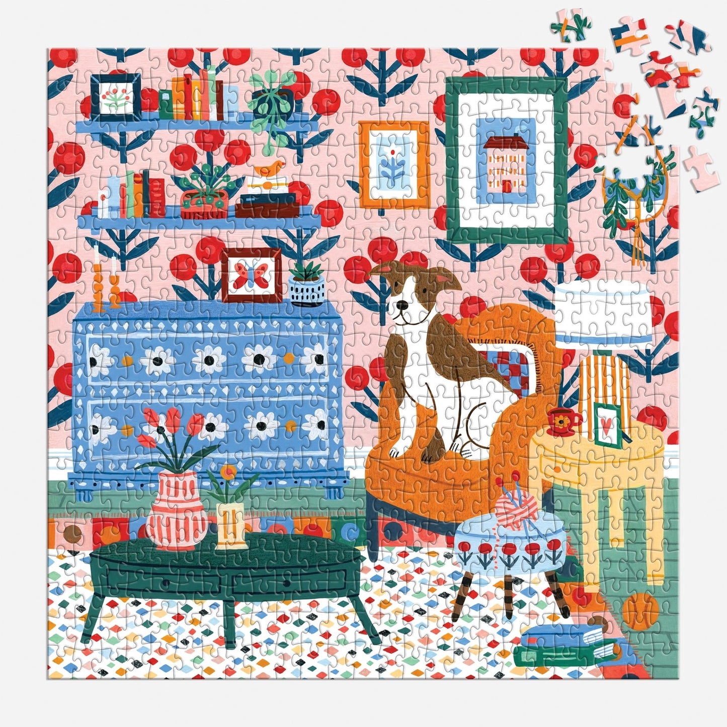 Pattern & Petal 500 pc Puzzle | Galison