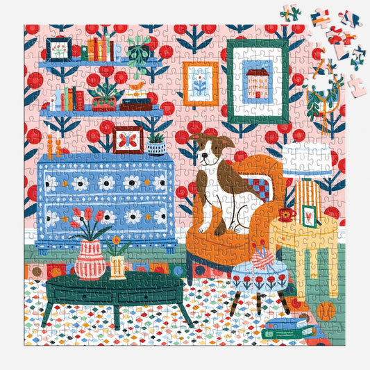 Pattern & Petal 500 pc Puzzle | Galison