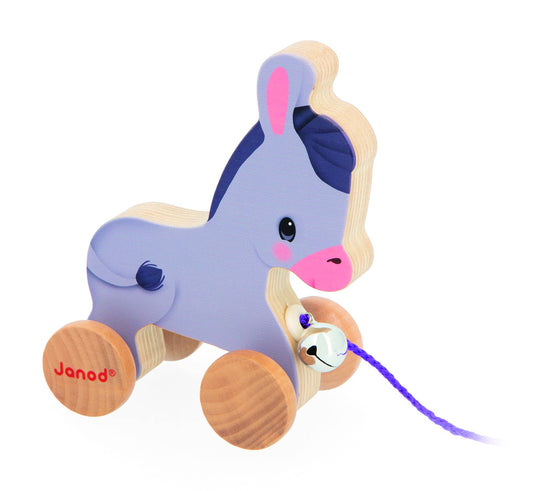 Wooden Pull-Along Donkey | Janod