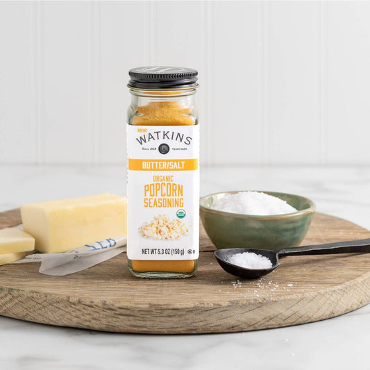 Organic Butter Popcorn Salt | Watkins