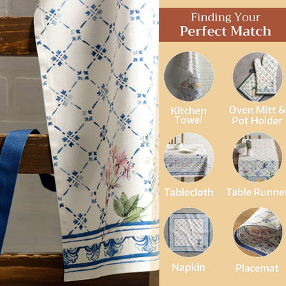 Faience Apron | Maison d'Hermine