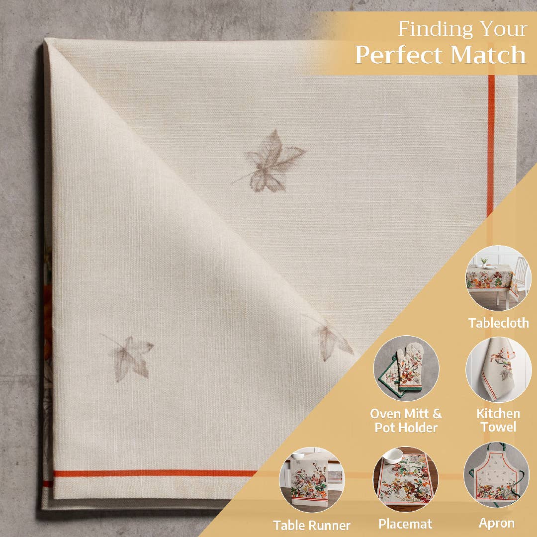 Recolte Cotton Napkin Set | Maison d'Hermine