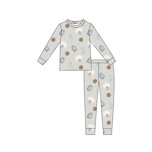 Basketball Two Piece Toddler Set | Emi Lei