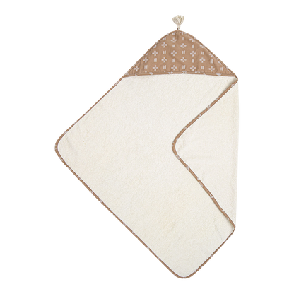 Ezra Hooded Towel | Crane Baby