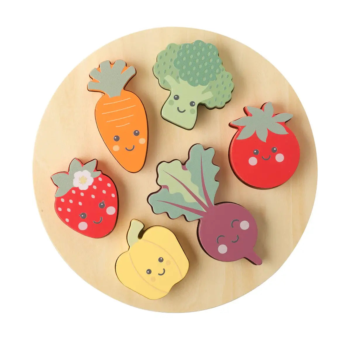 Happy Veggies Puzzle | Orange Tree Toys