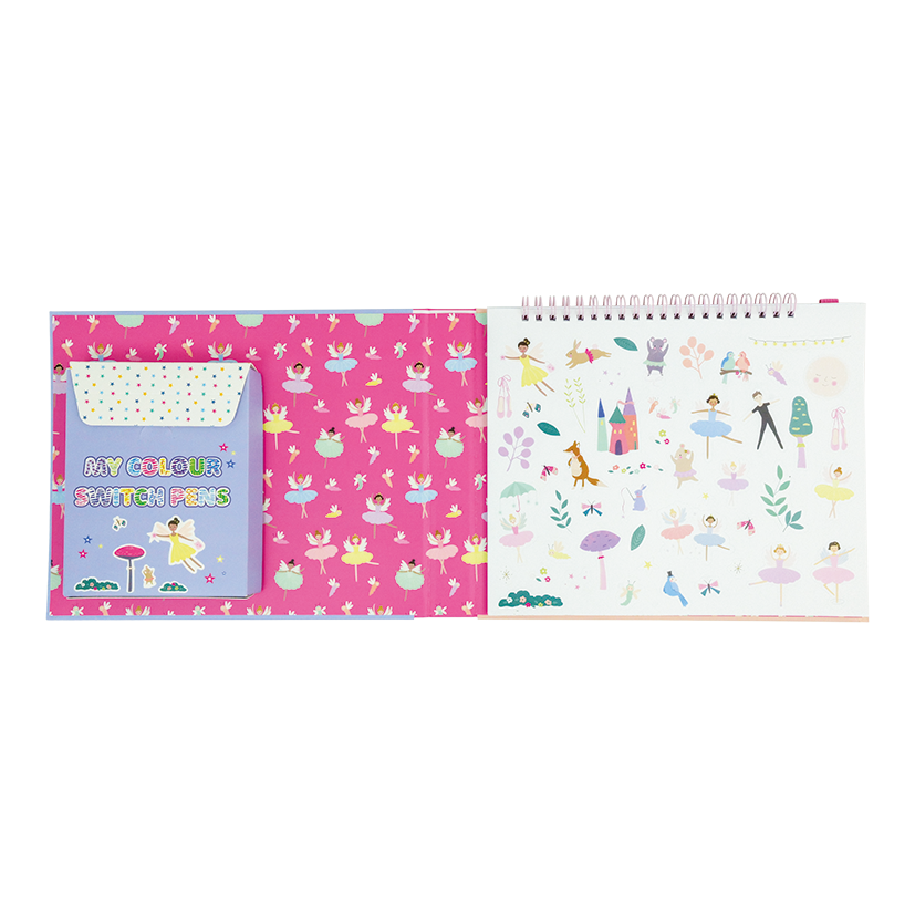 Enchanted Colour Switch Magic | Floss & Rock