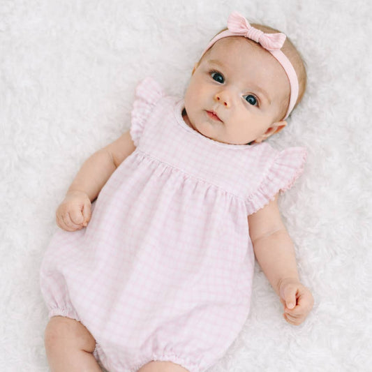 Peek-A-Boo Wishes Pink Bubble | Magnolia Baby