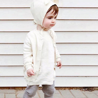 Milan Pastel Organic Cardigan | Viverano Organics