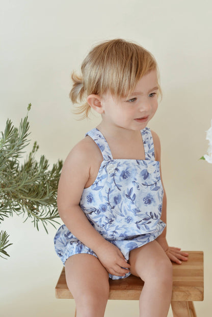 Blue Floral Bubble | Eli & Nev