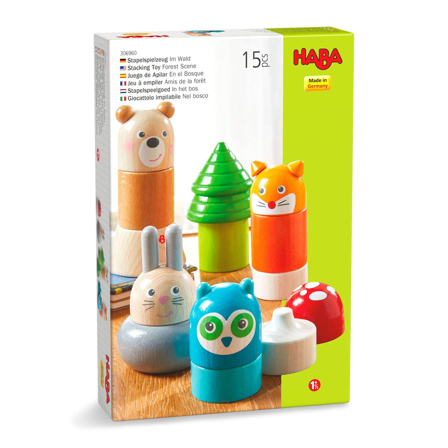 Forest Animals Wooden Stacking Toy | HABA