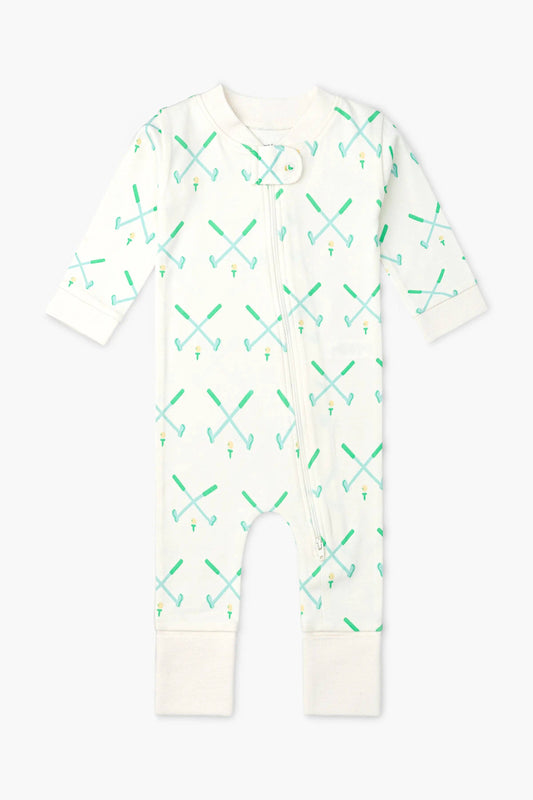 Golf Day Romper | Monica & Andy