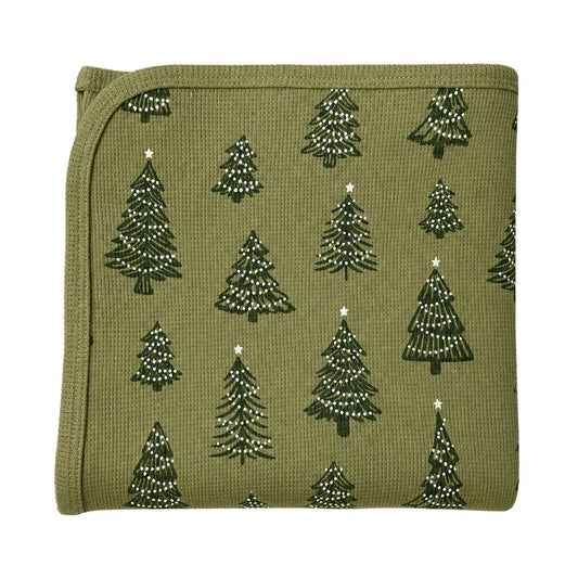 Twinkle Tree Holiday Thermal Blanket | L'ovedbaby