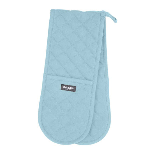 Love Colour Double Oven Gloves - Duck Egg | Dexam