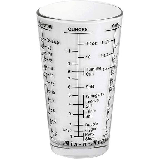 Kolder Glass Mix-In-Measure | HIC Kitchen