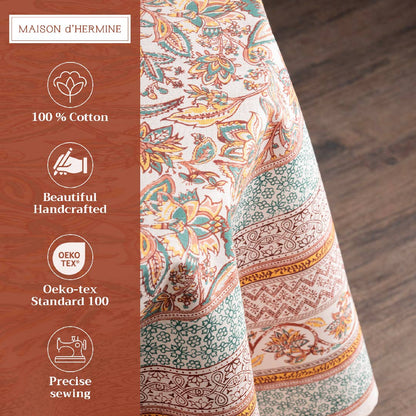 Nila Cotton Tablecloth (Various Sizes) | Maison d'Hermine