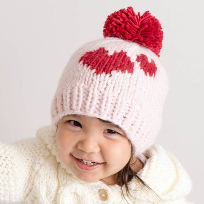 Sweetheart Knit Beanie Hat | Huggalugs