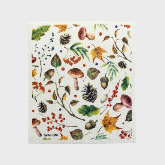 Forest Floor Swedish Dishcloth | Green Bee Towels