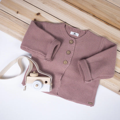 Blush Cardigan | Elephant Mom