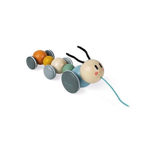 Sweet Cocoon - Pull Along Caterpillar | Janod