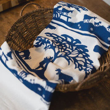 Hand-Printed Flour Sack Towels | Kei & Molly Textiles