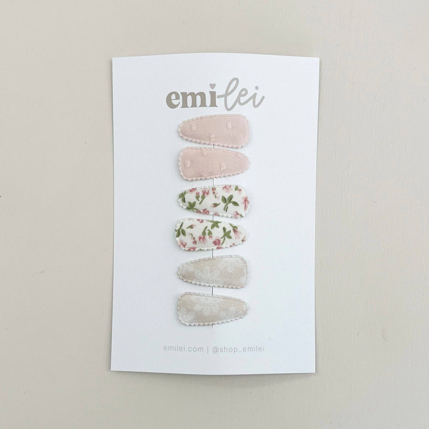 Mini Barrette Hair Clips | Emi Lei